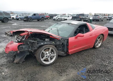 1997 Chevrolet Corvette from USA, damaged, VIN 1G1YY22G0V5100989